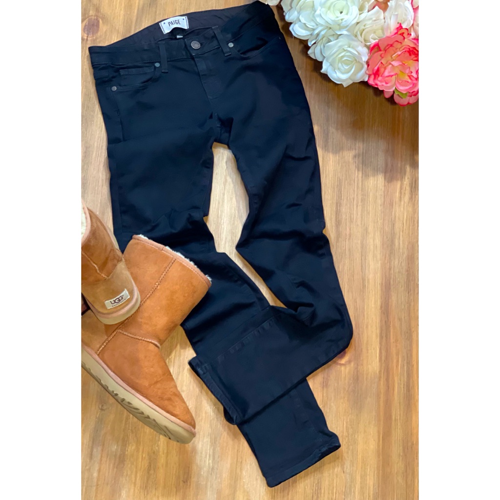 Women’s Paige Black Jeans Sz 25